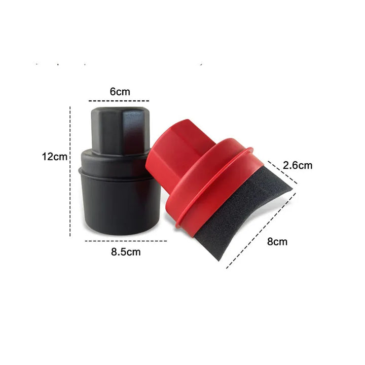Car Wheel Polishing Sponge Brush and Tire Cleaner Applicator 2 Pack-Orizon Depot