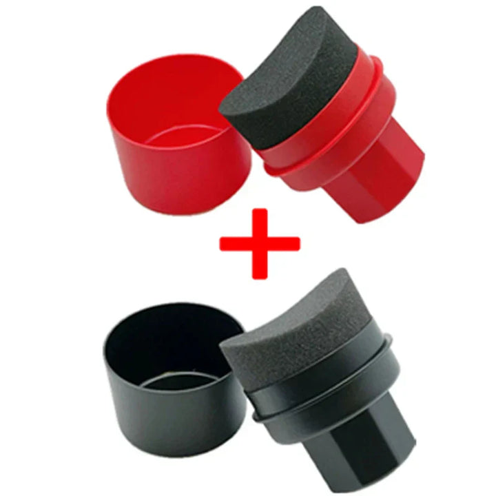 Car Wheel Polishing Sponge Brush and Tire Cleaner Applicator 2 Pack-Orizon Depot