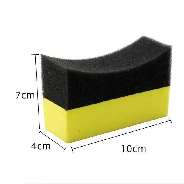 Car Wheel Polishing Sponge Brush and Tire Cleaner Applicator 2 Pack-Orizon Depot