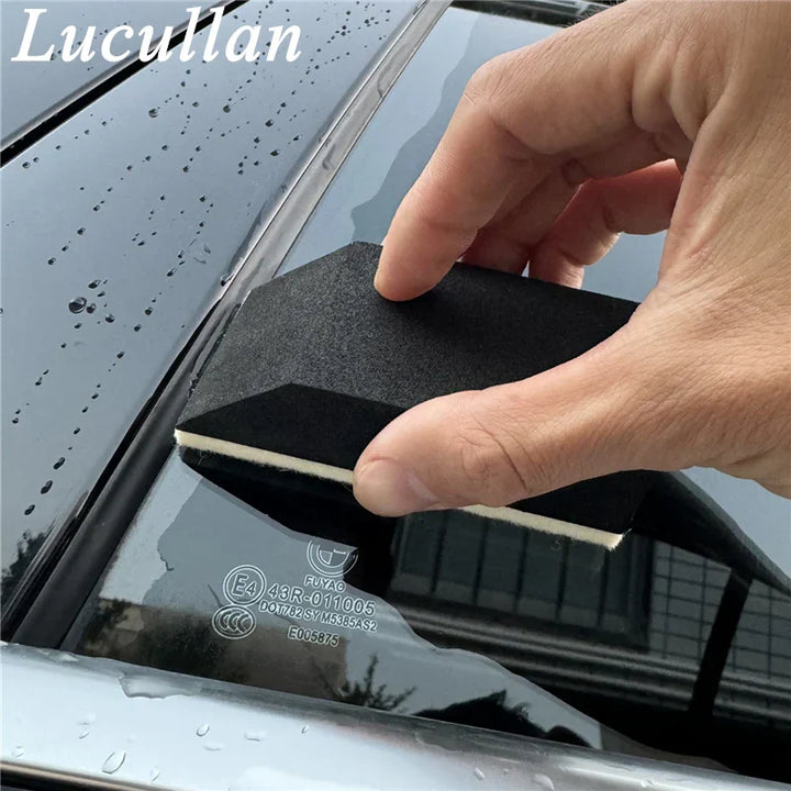 Car Windshield Cleaning Sponge – Wool Polishing Pad for Shine-Orizon Depot
