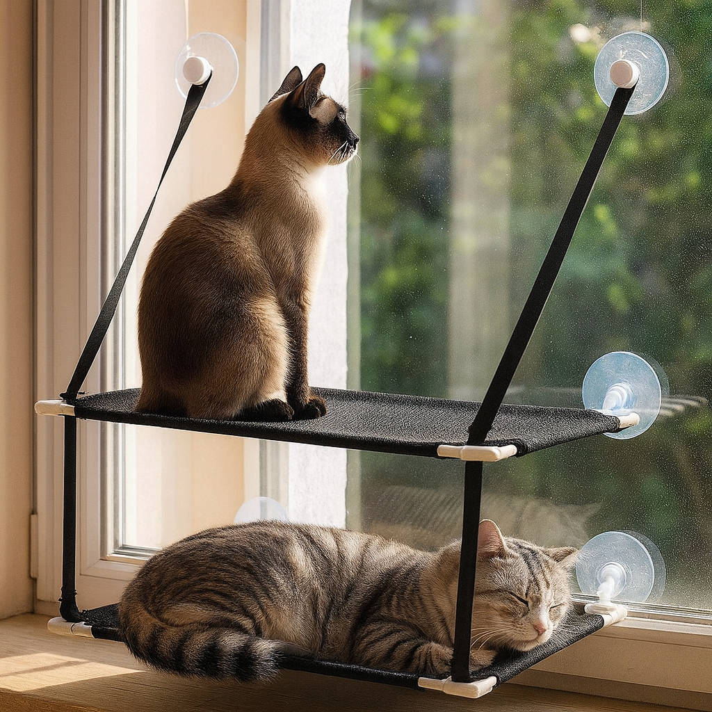 Cat Window Perch Bed for Indoor Cats-Orizon Depot