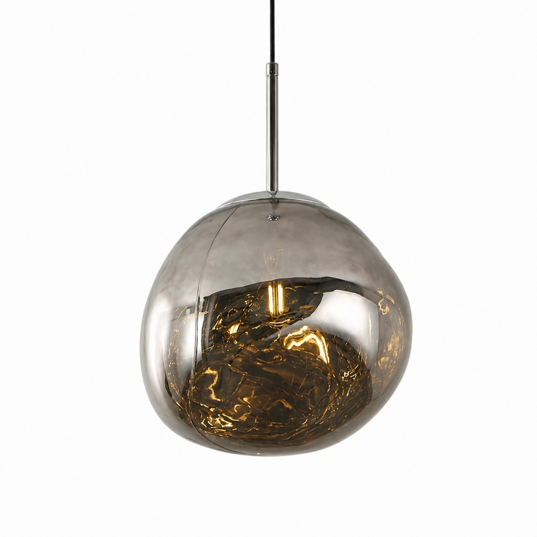 Modern Melt Glass Pendant Lamp-Orizon Depot