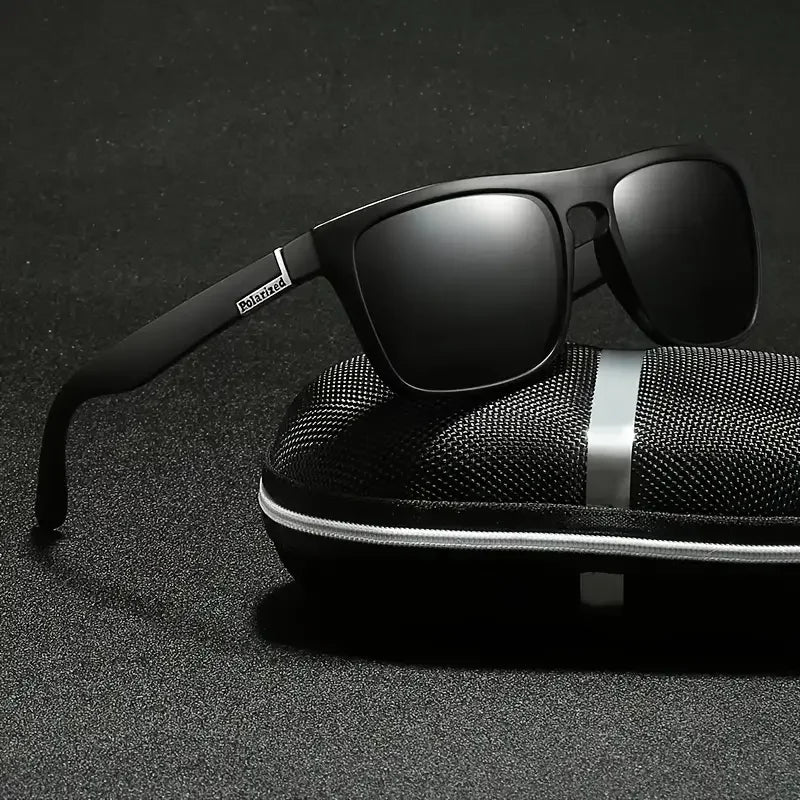 Classic Polarized Square Mirror Sunglasses for Men and Women-Orizon Depot