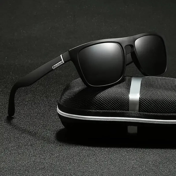 Classic Polarized Square Mirror Sunglasses for Men and Women-Orizon Depot