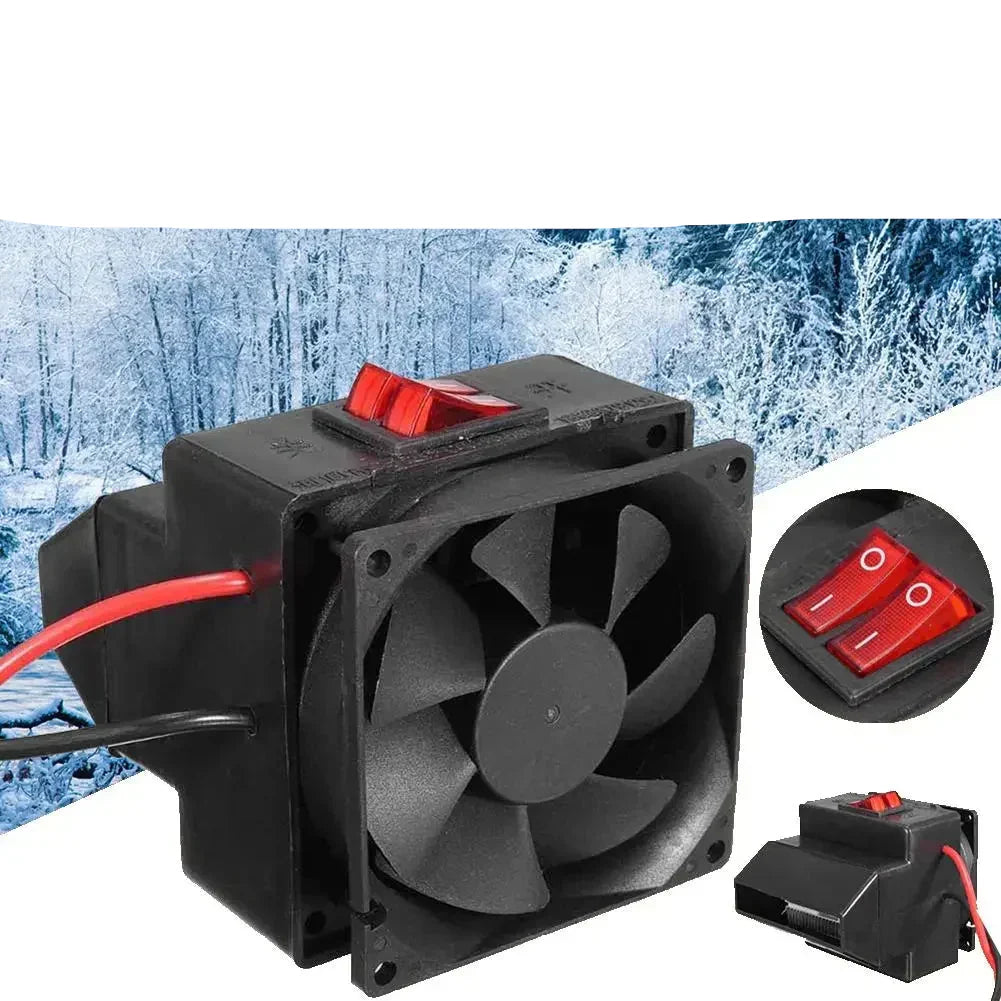 Compact 12V 24V Car Heater Defroster Fan for Winter Frost-Orizon Depot