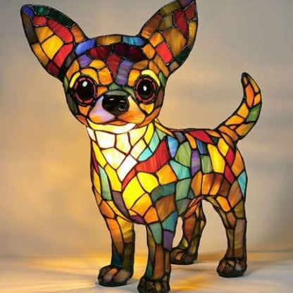 Cozy LED Lamp with Animal Patterns for Artistic Home Decor