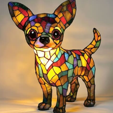 Animal-Shaped Decorative Table Lamp with LED Backlight for Home Decor