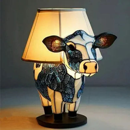 Cozy LED Lamp with Animal Patterns for Artistic Home Decor