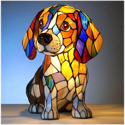 Cozy LED Lamp with Animal Patterns for Artistic Home Decor