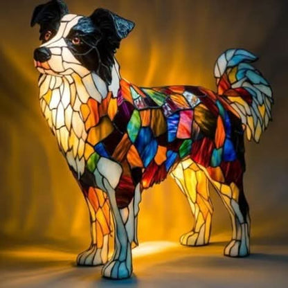 Cozy LED Lamp with Animal Patterns for Artistic Home Decor