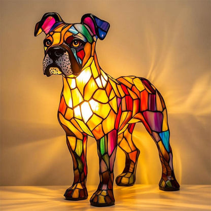 Cozy LED Lamp with Animal Patterns for Artistic Home Decor
