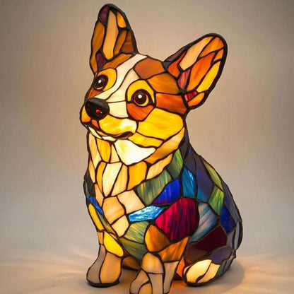 Animal-Shaped Decorative Table Lamp with LED Backlight for Home Decor