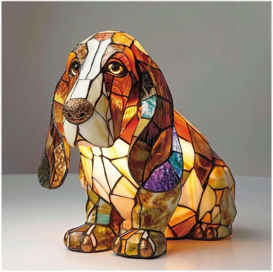 Cozy LED Lamp with Animal Patterns for Artistic Home Decor