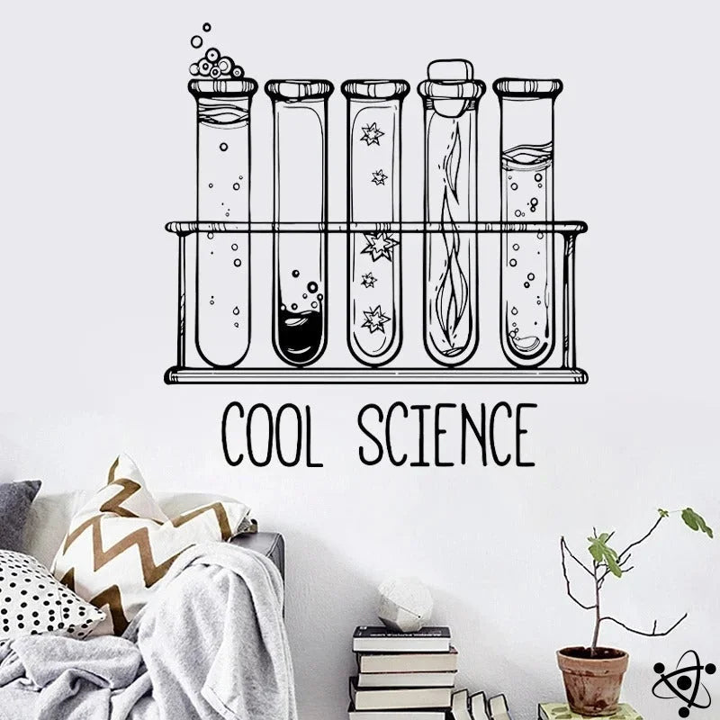 Cool Science Stickers for Kids - Fun Educational Décor-Orizon Depot