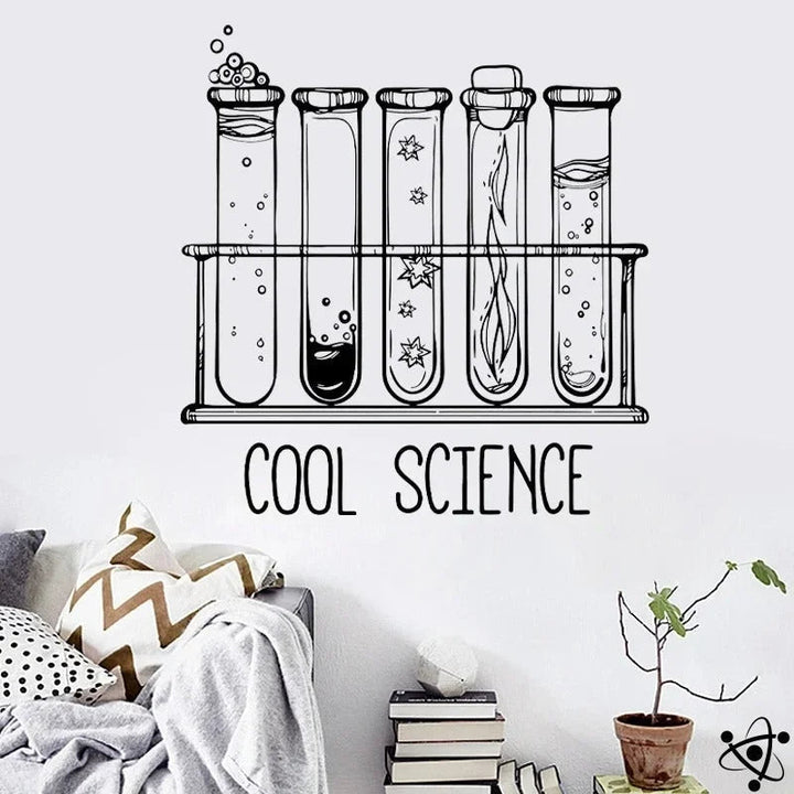 Cool Science Stickers for Kids - Fun Educational Décor-Orizon Depot