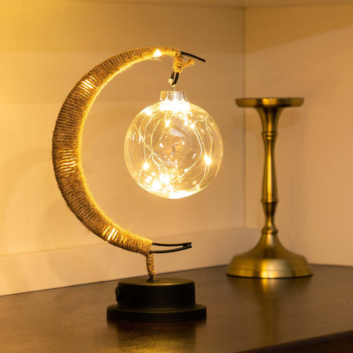 Enchanting Lunar Moon Lamp – Unique Night Light for Bedrooms & Living Spaces-Orizon Depot
