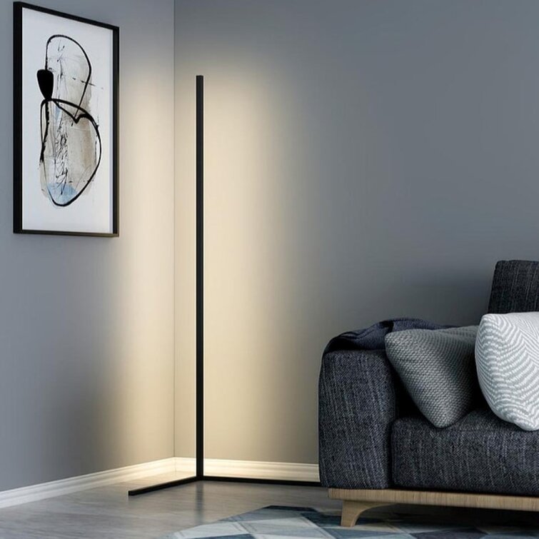 Corner Floor Lamp - Modern Design for Living Room or Bedroom-Orizon Depot