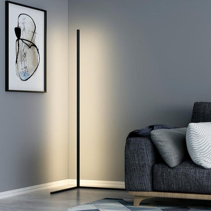 Corner Floor Lamp - Modern Design for Living Room or Bedroom-Orizon Depot