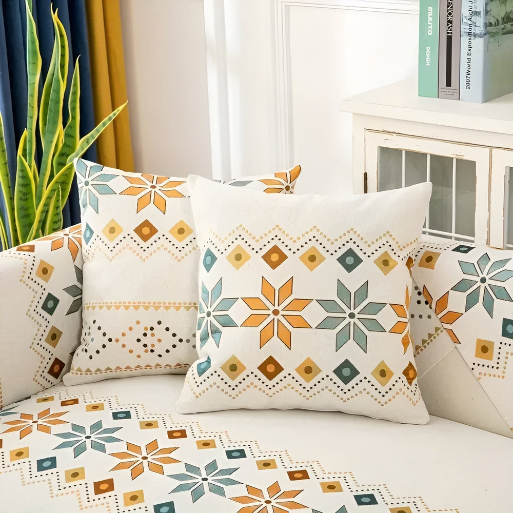 Boho Style Elastic Sofa Cover – Year-Round Protection & Fresh Look-Orizon Depot