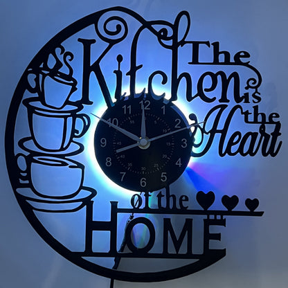 Cozy Atmosphere Mood Wall Clock for Home Decor-Orizon Depot