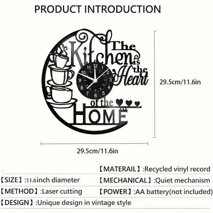 Cozy Atmosphere Mood Wall Clock for Home Decor-Orizon Depot