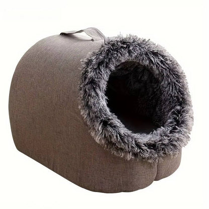 Cozy Winter Cat Bed for Ultimate Comfort and Warmth-Orizon Depot