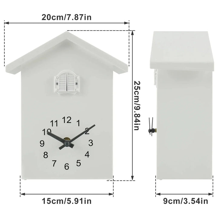 Cuckoo Sound Wall Clock with Pendulum for Living Room Decor-Orizon Depot
