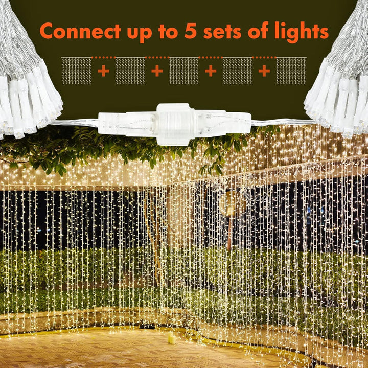 Lamps for Curtains with Multiple Modes and Waterproof Design-Orizon Depot