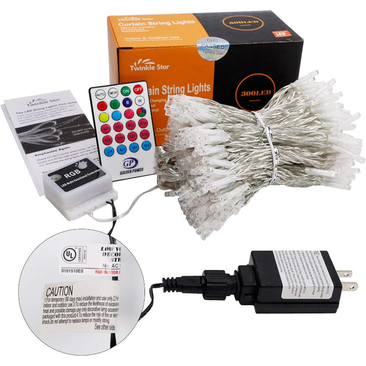 Lamps for Curtains with Multiple Modes and Waterproof Design-Orizon Depot