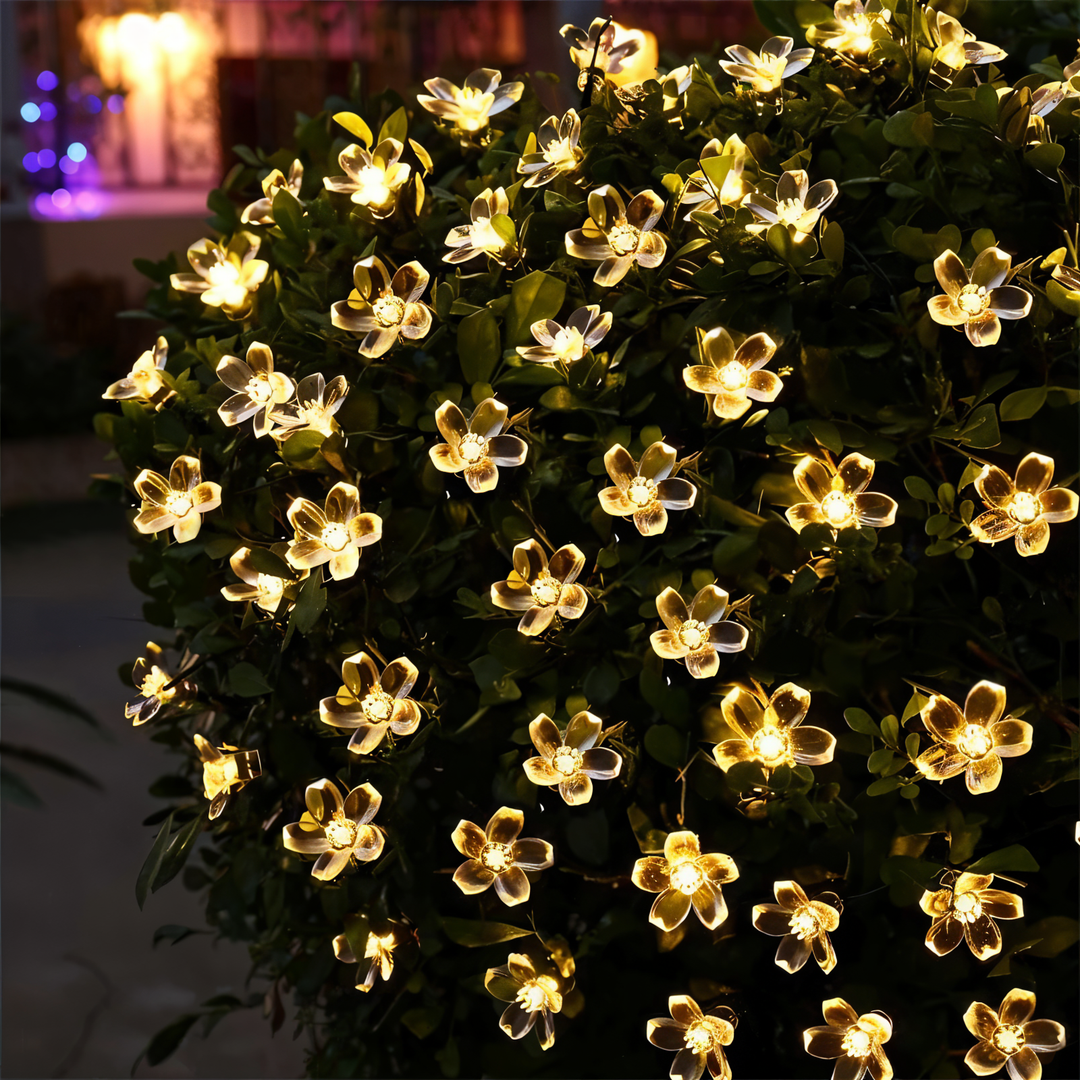 Decorative LED String Lights - Ball, Flower, Star, Snowflake Design-Orizon Depot