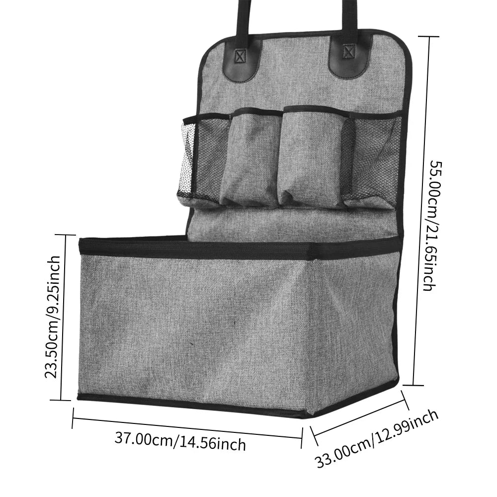 Dog Car Seat - Booster Seat for Small to Medium Dogs with Storage-Orizon Depot