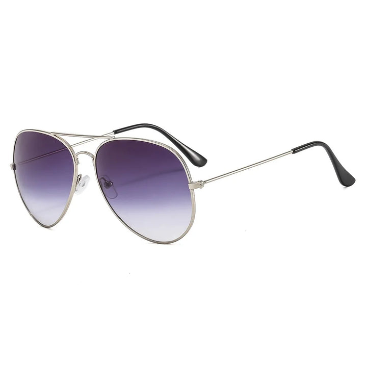 Double Bridge Aviation Sunglasses - UV400 Alloy Frame Mirror Glasses-Orizon Depot