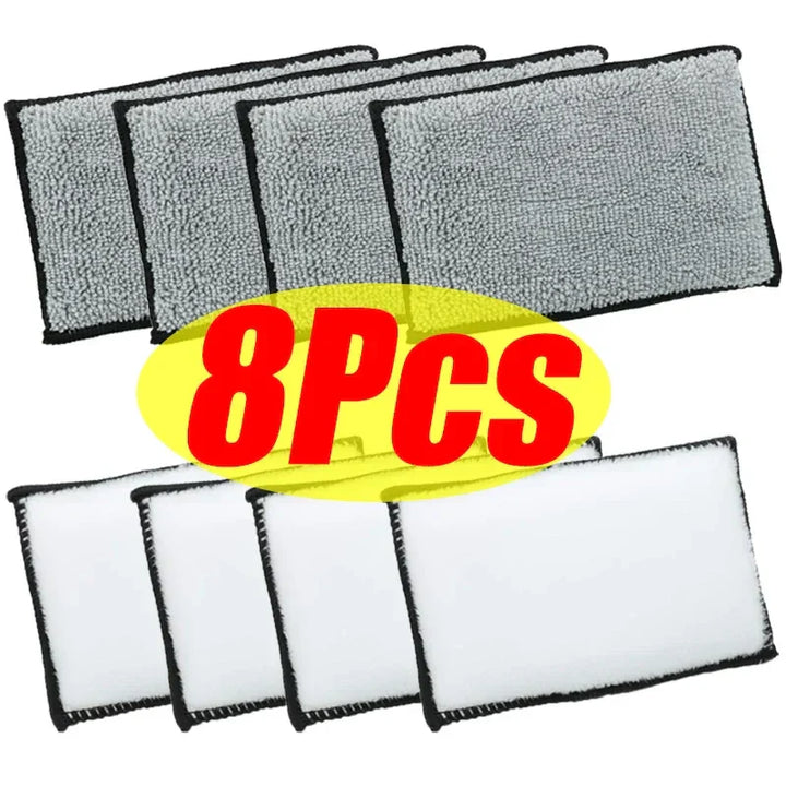 Double-Sided Microfiber Cleaning Sponge Set for Car Detailing-Orizon Depot