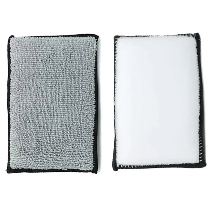 Double-Sided Microfiber Cleaning Sponge Set for Car Detailing-Orizon Depot