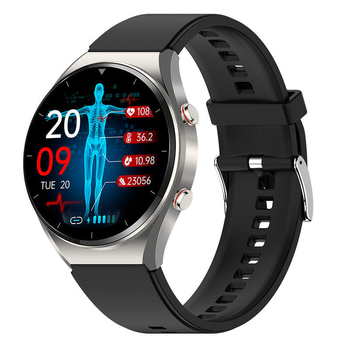 One-Click Blood Sugar & Blood Pressure Monitor Smart Health Watch-Orizon Depot