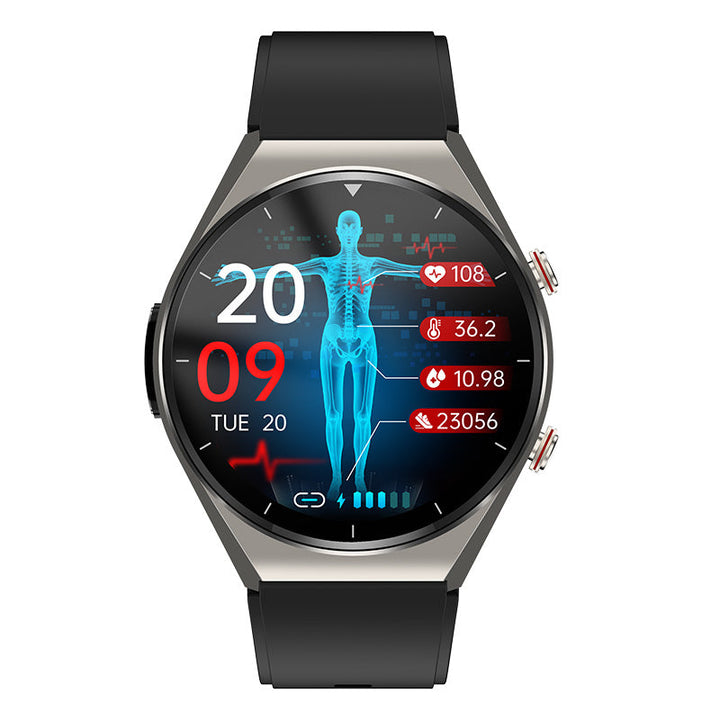 One-Click Blood Sugar & Blood Pressure Monitor Smart Health Watch-Orizon Depot