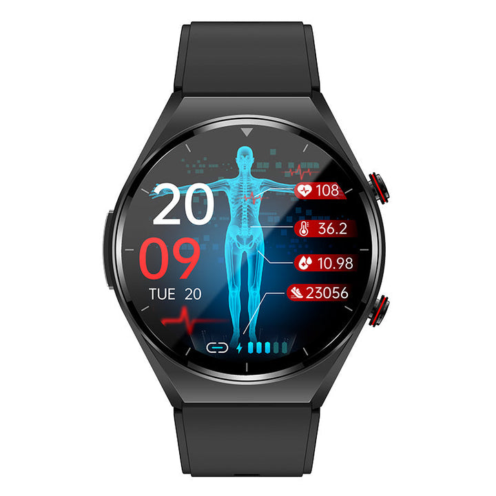 One-Click Blood Sugar & Blood Pressure Monitor Smart Health Watch-Orizon Depot