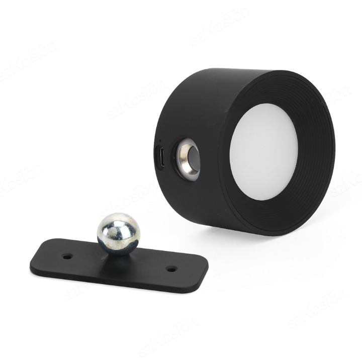 Wireless Wall Lamp - 360° Rotation, Dimmable, Rechargeable Light-Orizon Depot