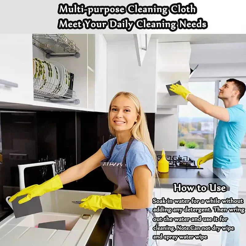 Eco-Friendly Microfiber Glass Cleaning Cloths - Streak-Free-Orizon Depot