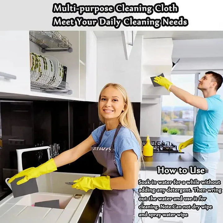 Eco-Friendly Microfiber Glass Cleaning Cloths - Streak-Free-Orizon Depot