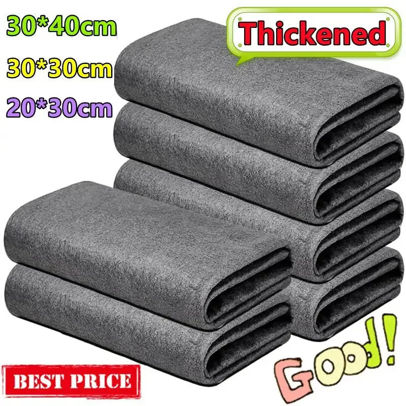 Eco-Friendly Microfiber Glass Cleaning Cloths - Streak-Free-Orizon Depot