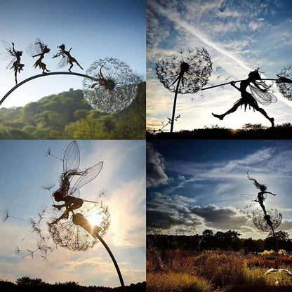 Enchanting Fairy Tale Garden Sculptures - Dreamy Outdoor Decorations-Orizon Depot