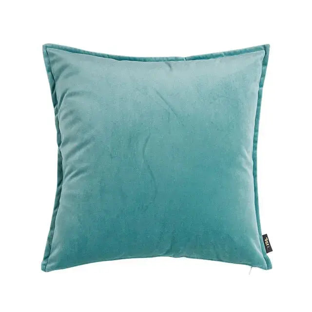 Elegant Velvet Cushion Cover with Refined Details-Orizon Depot