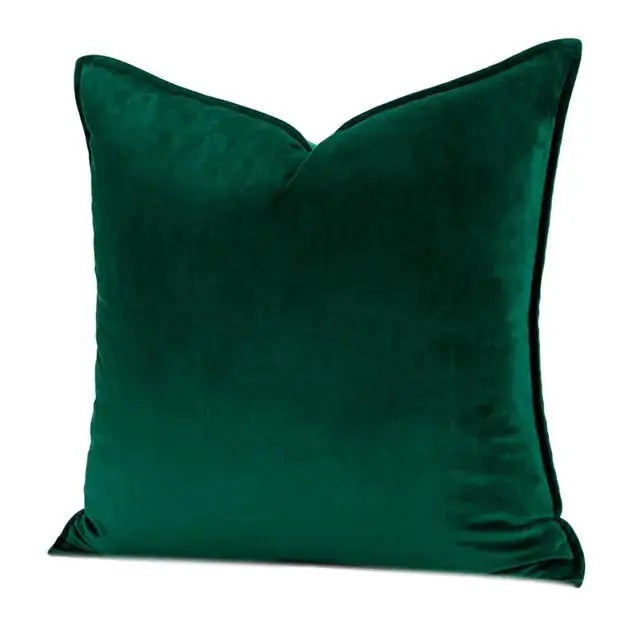 Elegant Velvet Cushion Cover with Refined Details-Orizon Depot