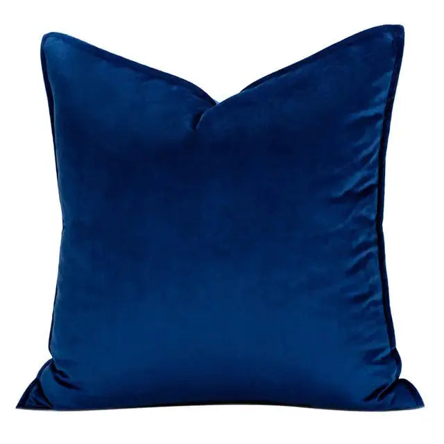 Elegant Velvet Cushion Cover with Refined Details-Orizon Depot