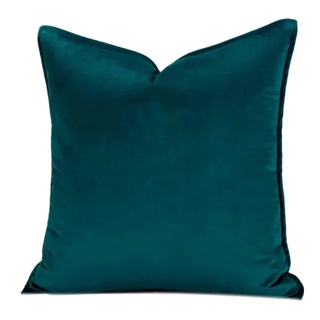 Elegant Velvet Cushion Cover with Refined Details-Orizon Depot