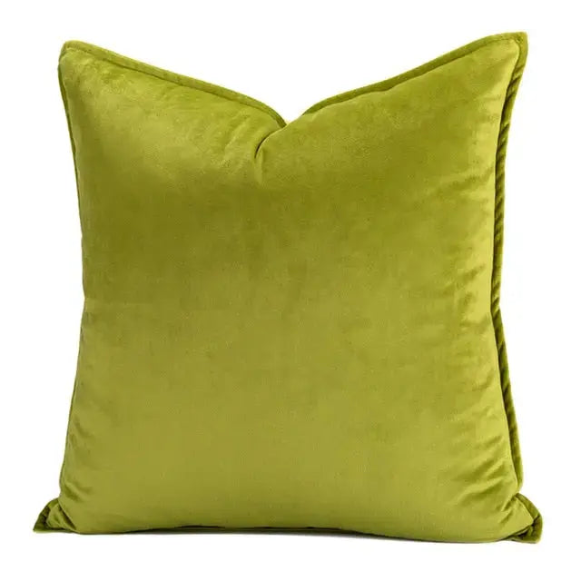 Elegant Velvet Cushion Cover with Refined Details-Orizon Depot