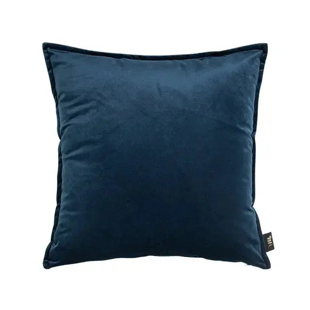 Elegant Velvet Cushion Cover with Refined Details-Orizon Depot