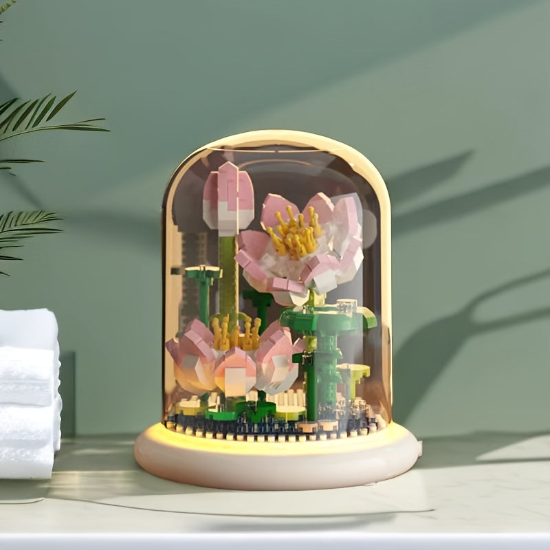 Eternal Building Blocks Flower Blossom - Creative Building Set-Orizon Depot