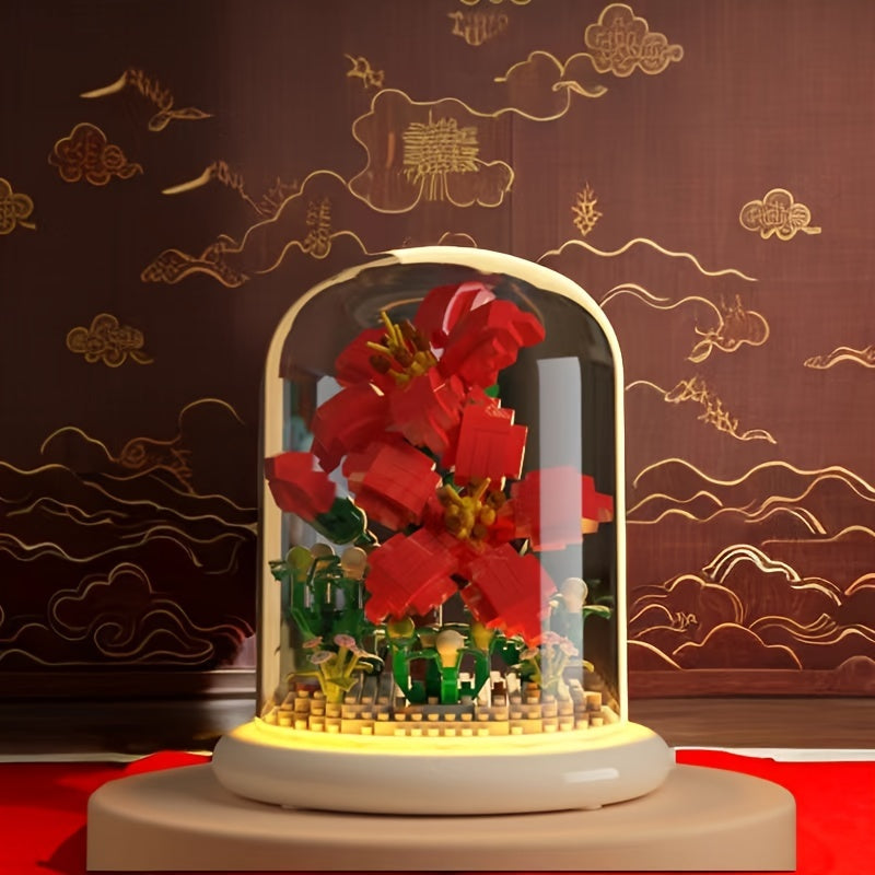 Eternal Building Blocks Flower Blossom - Creative Building Set-Orizon Depot